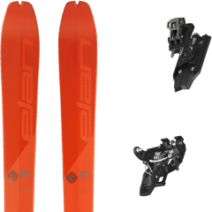 comparer et trouver le meilleur prix du ski Elan Rando ibex 94 carbon + backland pure black/gunmetal orange sur Sportadvice