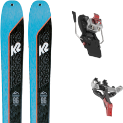 comparer et trouver le meilleur prix du ski K2 Rando talkback 96 + atk crest 10 97mm bleu/noir sur Sportadvice