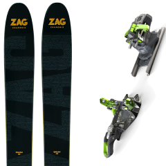 comparer et trouver le meilleur prix du ski Zag Rando bakan + zed 12 noir/jaune sur Sportadvice