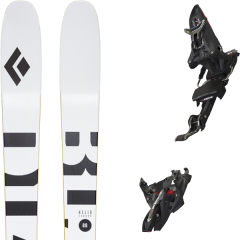 comparer et trouver le meilleur prix du ski Black Diamond Rando helio carbon 88 + kingpin mwerks 12 75-100mm blk/red blanc/noir/jaune sur Sportadvice