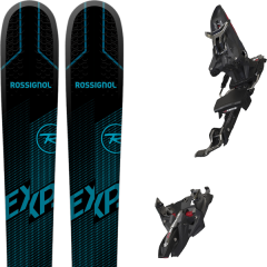comparer et trouver le meilleur prix du ski Rossignol Alpin experience 88 ti basalt + kingpin mwerks 12 75-100mm blk/red bleu/noir sur Sportadvice