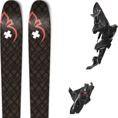 comparer et trouver le meilleur prix du ski Movement Rando session 89 women + kingpin mwerks 12 75-100mm blk/red rose/noir sur Sportadvice