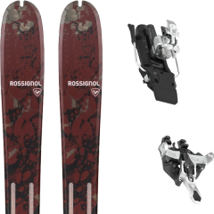 comparer et trouver le meilleur prix du ski Rossignol Rando blackops alpineer 86 open + atk raider 12 91 mm white rouge sur Sportadvice