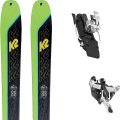 comparer et trouver le meilleur prix du ski K2 Rando wayback 88 + atk raider 12 91 mm white vert/noir sur Sportadvice