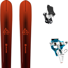 comparer et trouver le meilleur prix du ski Salomon Rando mtn explore 88 red/black + speed turn 2.0 blue/black rouge sur Sportadvice