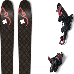 comparer et trouver le meilleur prix du ski Movement Rando session 89 women + kingpin 13 75-100mm black/red rose/noir sur Sportadvice