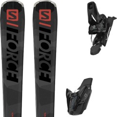 comparer et trouver le meilleur prix du ski Salomon Alpin s/force 11 + z10 e gw l80 grey/black noir/gris sur Sportadvice