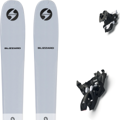 comparer et trouver le meilleur prix du ski Blizzard Rando zero g 085 + alpinist 10 long travel black-ium gris sur Sportadvice