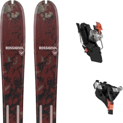 comparer et trouver le meilleur prix du ski Rossignol Rando blackops alpineer 86 open + atk c-raider 12 91mm rouge sur Sportadvice