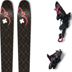 comparer et trouver le meilleur prix du ski Movement Rando session 89 women + kingpin 10 75-100mm black/red rose/noir sur Sportadvice