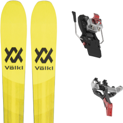 comparer et trouver le meilleur prix du ski Völkl Rando  rise up 82 + atk crest 10 91mm jaune/noir sur Sportadvice