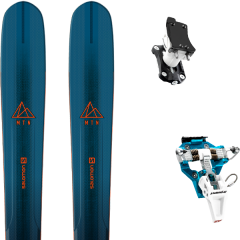 comparer et trouver le meilleur prix du ski Salomon Rando mtn explore 95 bl/bk/rd + speed turn 2.0 blue/black bleu sur Sportadvice
