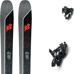comparer et trouver le meilleur prix du ski K2 Rando wayback 96 + alpinist 10 black/ium gris/noir sur Sportadvice
