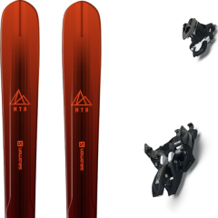 comparer et trouver le meilleur prix du ski Salomon Rando mtn explore 88 red/black + alpinist 10 black/ium rouge sur Sportadvice
