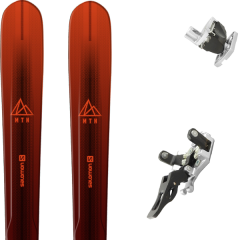 comparer et trouver le meilleur prix du ski Salomon Rando mtn explore 88 red/black + guide 12 gris rouge sur Sportadvice