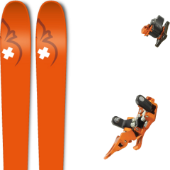 comparer et trouver le meilleur prix du ski Movement Rando apple 80 + oazo 8 orange sur Sportadvice