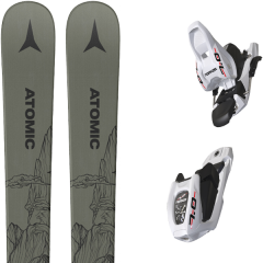 comparer et trouver le meilleur prix du ski Atomic Alpin bent chetler 140-150 + 7.0 jr 70mm white/black gris sur Sportadvice