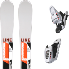 comparer et trouver le meilleur prix du ski Line Alpin wallisch shorty + 7.0 jr 70mm white/black gris/multicolore sur Sportadvice