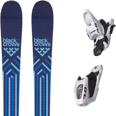 comparer et trouver le meilleur prix du ski Black Crows Alpin junius + 7.0 jr 70mm white/black bleu sur Sportadvice