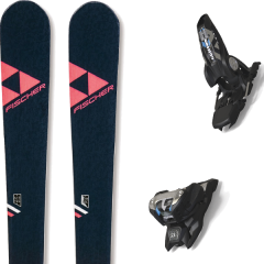 comparer et trouver le meilleur prix du ski Fischer Alpin my pro mt 86 + griffon 13 id black noir/rose sur Sportadvice