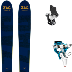 comparer et trouver le meilleur prix du ski Zag Rando ubac 95 + speed turn 2.0 blue/black bleu/jaune sur Sportadvice