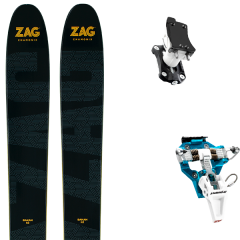 comparer et trouver le meilleur prix du ski Zag Rando bakan + speed turn 2.0 blue/black noir/jaune sur Sportadvice