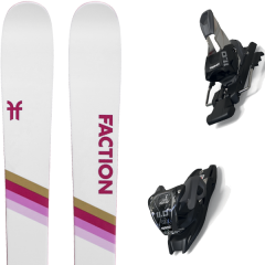 comparer et trouver le meilleur prix du ski Faction Alpin candide 2.0 x + 11.0 tcx black/anthracite blanc sur Sportadvice