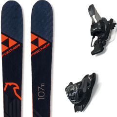 comparer et trouver le meilleur prix du ski Fischer Alpin ranger 107 ti + 11.0 tcx black/anthracite noir sur Sportadvice