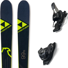 comparer et trouver le meilleur prix du ski Fischer Alpin ranger 99 ti + 11.0 tcx black/anthracite noir sur Sportadvice