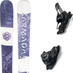 comparer et trouver le meilleur prix du ski Armada Alpin arw 84 + 11.0 tcx black/anthracite violet/blanc sur Sportadvice