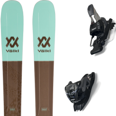 comparer et trouver le meilleur prix du ski Völkl Alpin  secret 102 + 11.0 tcx black/anthracite vert/marron/gris sur Sportadvice