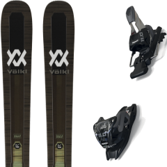 comparer et trouver le meilleur prix du ski Völkl Alpin  mantra 102 + 11.0 tcx black/anthracite noir/gris sur Sportadvice