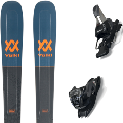 comparer et trouver le meilleur prix du ski Völkl Alpin  secret 92 + 11.0 tcx black/anthracite bleu/noir/gris sur Sportadvice