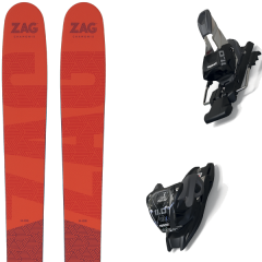 comparer et trouver le meilleur prix du ski Zag Alpin h106 + 11.0 tcx black/anthracite rouge/orange sur Sportadvice