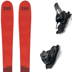 comparer et trouver le meilleur prix du ski Zag Alpin h86 + 11.0 tcx black/anthracite rouge sur Sportadvice