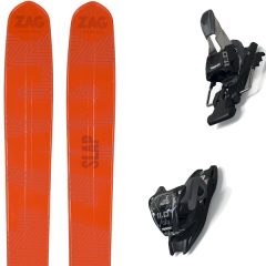 comparer et trouver le meilleur prix du ski Zag Alpin slap 112 + 11.0 tcx black/anthracite orange sur Sportadvice