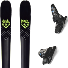 comparer et trouver le meilleur prix du ski Black Crows Alpin orb + griffon 13 id black noir/jaune sur Sportadvice