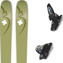 comparer et trouver le meilleur prix du ski Movement Alpin go 106 ti + griffon 13 id black vert sur Sportadvice