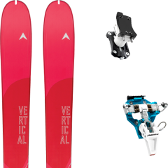 comparer et trouver le meilleur prix du ski Dynastar Rando vertical pro w + speed turn 2.0 blue/black sur Sportadvice