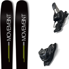 comparer et trouver le meilleur prix du ski Movement Alpin go 109 19 + 11.0 tcx black/anthracite noir sur Sportadvice