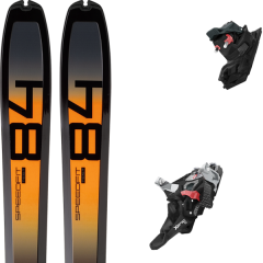 comparer et trouver le meilleur prix du ski Dynafit Rando speedfit 84 test + fritschi xenic 10 noir/orange sur Sportadvice