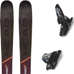 comparer et trouver le meilleur prix du ski Head Alpin kore 99 w + griffon 13 id black violet/gris sur Sportadvice