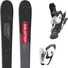 comparer et trouver le meilleur prix du ski Salomon Alpin tnt black/grey/red + z12 b100 white/black noir/gris/rouge sur Sportadvice