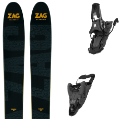 comparer et trouver le meilleur prix du ski Zag Rando bakan + shift mnc 13 black 120 mm noir/jaune sur Sportadvice