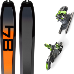 comparer et trouver le meilleur prix du ski Dynafit Rando speedfit 84 + zed 12 noir/orange sur Sportadvice