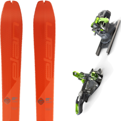 comparer et trouver le meilleur prix du ski Elan Rando ibex 94 carbon + zed 12 orange sur Sportadvice