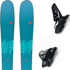 comparer et trouver le meilleur prix du ski Dynastar Alpin legend w 84 + squire 11 id black bleu sur Sportadvice