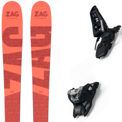 comparer et trouver le meilleur prix du ski Zag Alpin h86 lady + squire 11 id black orange/rouge sur Sportadvice