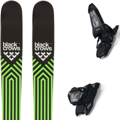 comparer et trouver le meilleur prix du ski Black Crows Alpin captis + griffon 13 id black vert/noir sur Sportadvice