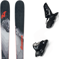 comparer et trouver le meilleur prix du ski Nordica Alpin enforcer 88 + squire 11 id black noir/gris/rouge sur Sportadvice